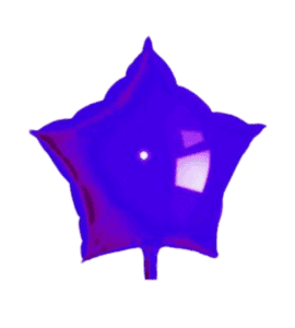 9" Purple Star Shape Foil Mylar Balloon Party Decor