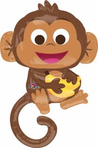 Funny Monkey Supershape Balloon