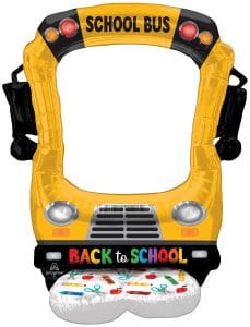 School Bus Photo Prop Back To School