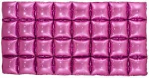 bubble square balloon wall panel bright hot pink