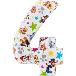 26" Paw Patrol Number 4 Foil Balloon