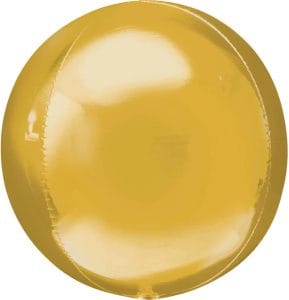 Gold Orbz Balloon