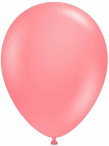 Pink latex balloon for parties and events from Dazzling Balloons Cornwall.