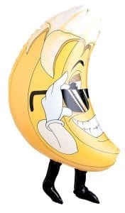33" Supershape Banana Fruit Foil Balloon Party Decor