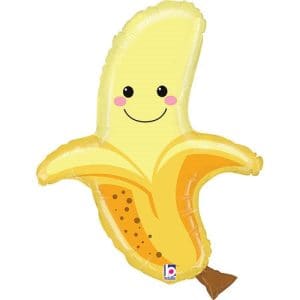 30" Grocery Store Pal Banana Supershape Foil Balloon Party Decor