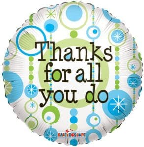 Thank You Foil Balloon