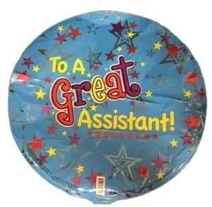 Balloon for a great assistant