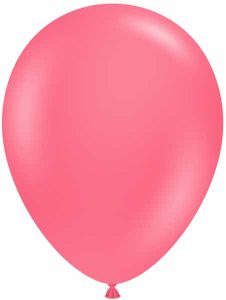 Pink latex balloon for party decoration and celebrations.