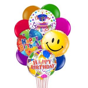 Happy Birthday Huge Balloon Bouquet