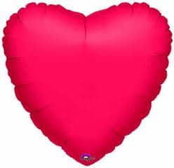4" Red Mini Heart Shaped Foil Balloon