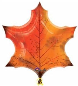 Maple Leaf Foil Balloon