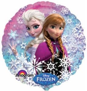Anna Elsa helium Balloon from Frozen