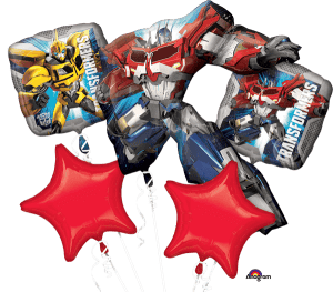Transformers Balloon Bouquet