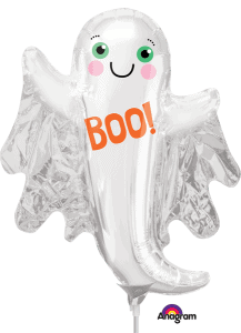 Mini Ghost Balloon On a Stick