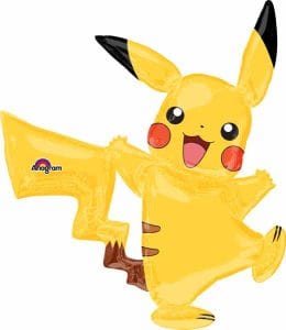 Anagram 55" Pokemon Pikachu Airwalkers Decoration Foil Balloon Air Walkers