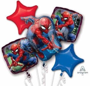 Spiderman Birthday Balloons for Super Heroes