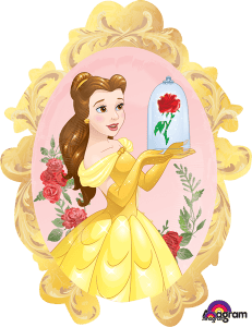 Beauty & The Beast jumbo foil balloon