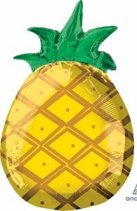 Tropical Pineapple Foil Balloon