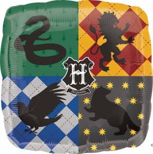 18" Square Shaped Harry Potter Foil Balloon