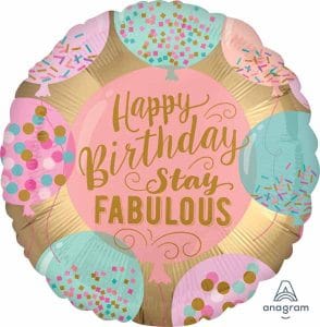 Fabulous Friend Birthday Balloon