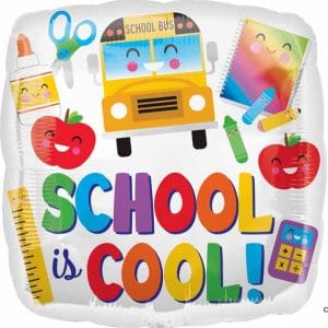 Fun Back To School Foil Balloon