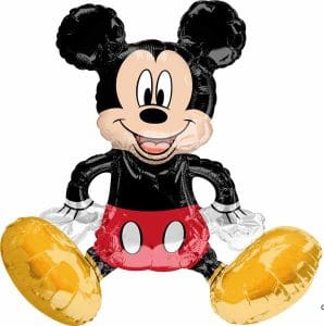 Mickey Mouse Sitting Balloon Air Fill