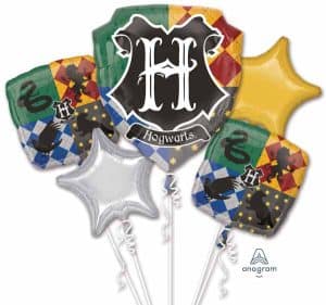 Harry Potter 5 Balloons Bouquet