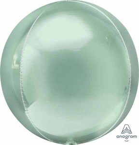16" Orbz  Mint Green Round Balloon