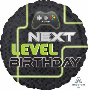 Level Up Birthday Balloon