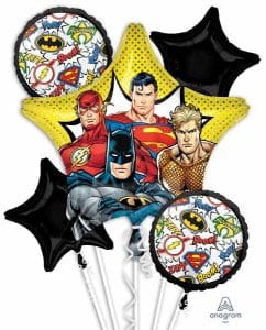 Justice League Balloons Birthday Superman Batman The Flash