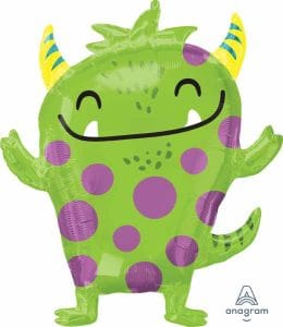 Happy Monsters Supershape Foil Balloon