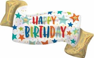 Foil Balloon Banner