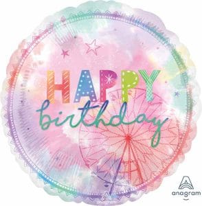 Happy Birthday Trendy Jumbo Balloon