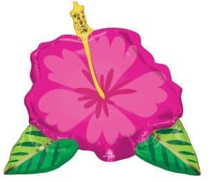 Jumbo Hibiscus Flower Foil Balloon