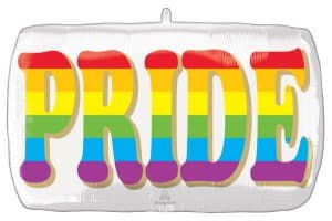 Rainbow Pride Foil Ballon