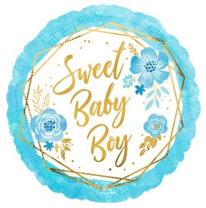 18" Sweet Baby Boy Balloon