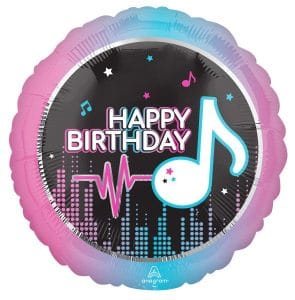 Tik Tok Round Foil Balloon