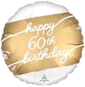 Happy 60th Birthday Balloon