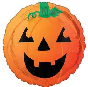 Halloween Themed Foil Mylar Balloon