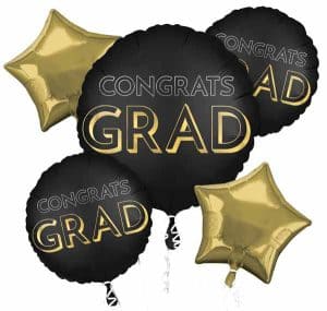 Congrats Grad Balloon Bouquet for Graduation Party