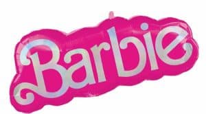 Barbie Malibu Beach California Pink Foil Balloon