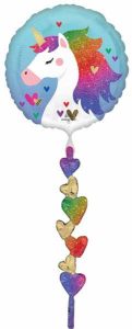Unicorn Airwalker Rainbow Balloon