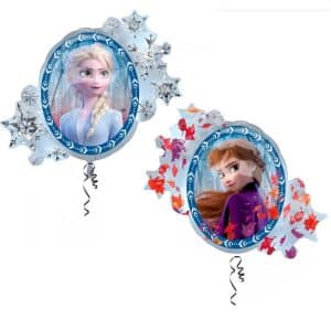 Huge Frozen Balloon with Anna & Elsa