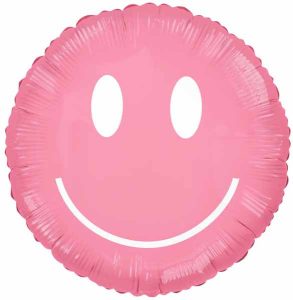 30" Rosy Smile Foil Balloon Party Decor