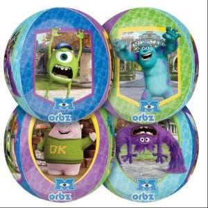 Monsters University Orbz Balloon with 4 Sides