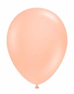 Tuftex 17" Latex Balloon Pastel Orange Cheeky