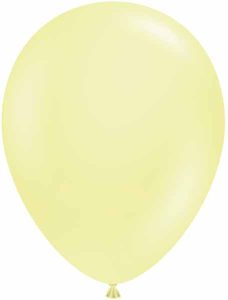 Lemonade Yellow Latex Balloon