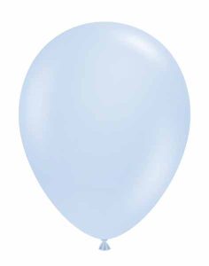 Tuftex 17" Latex Balloon Baby Blue Monet