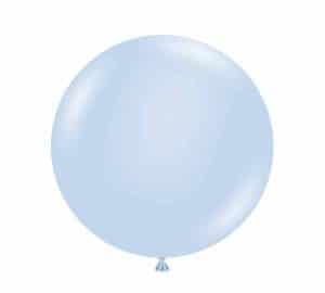 Tuftex 24" Latex Balloon Baby Blue Monet