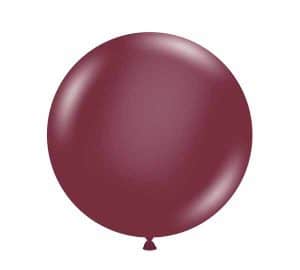 Tuftex 24" Latex Balloon Samba Burgundy